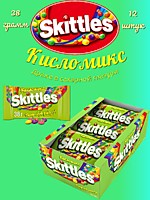 Skittles Кисломикс драже в сахарной глазури 38г 12шт