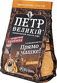 Кофе Пётр Великий "В ЧАШКУ" 102г 