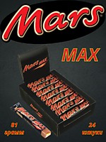 M.Mars Max шоколадный батончик 81г 