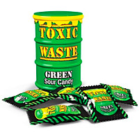 Toxic Waste Green леденцы 42г 