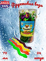 (КК) Змейка фруктовая вода 70мл 24шт